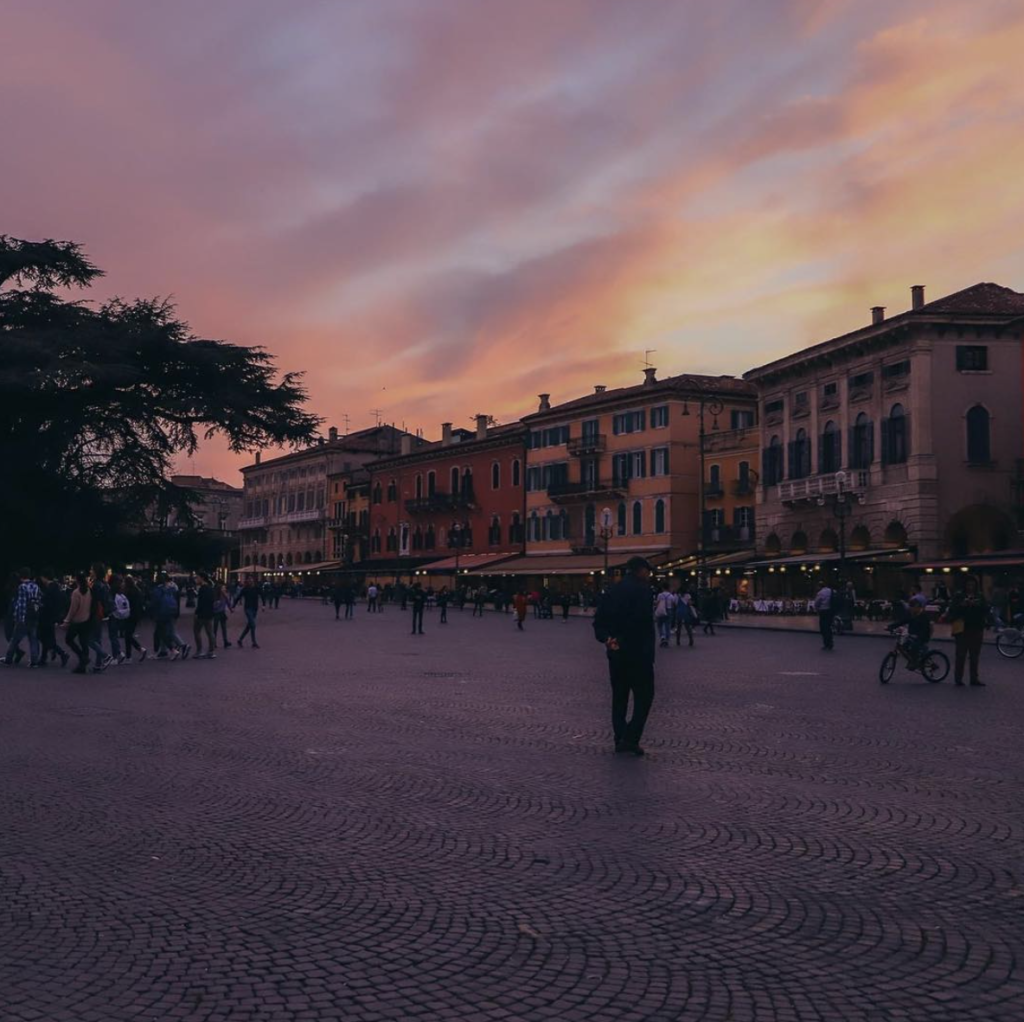 Verona Italy Sunset