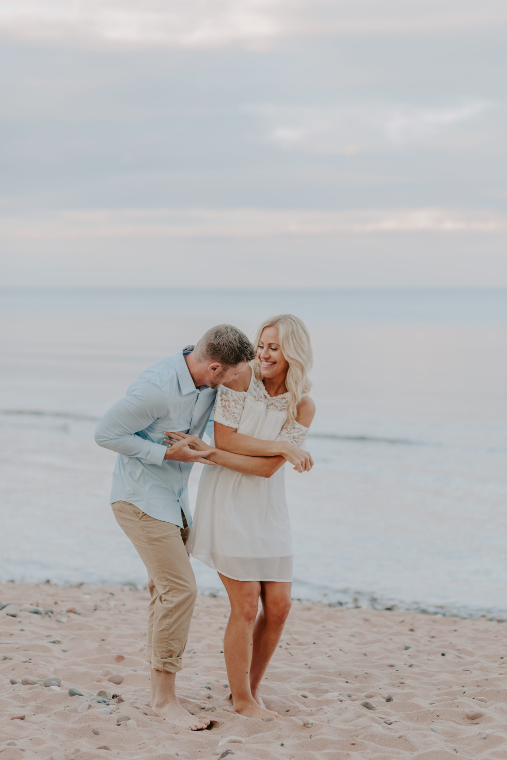 Wisconsin Lake Superior Engagement Session! - Samantha Burke Photography