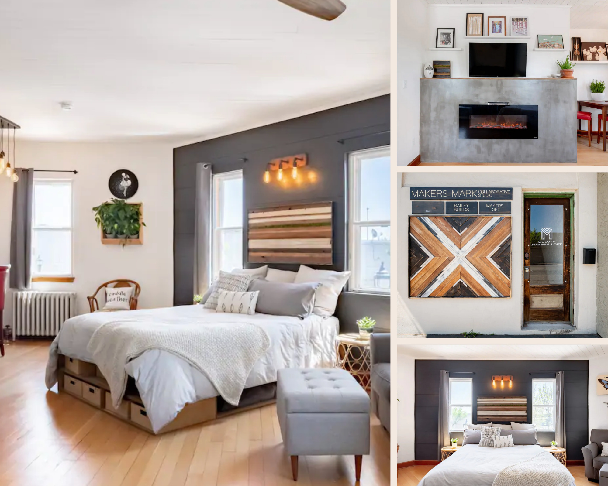 The Duluth Makers Loft Airbnb Apartment in Duluth Minnesota
