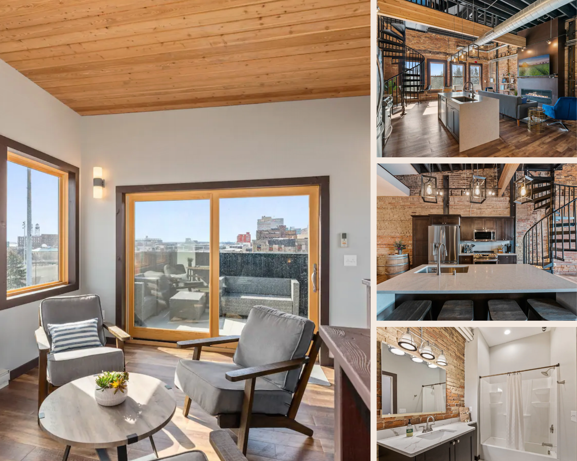 Industrial Condo Airbnb in Duluth Minnesota