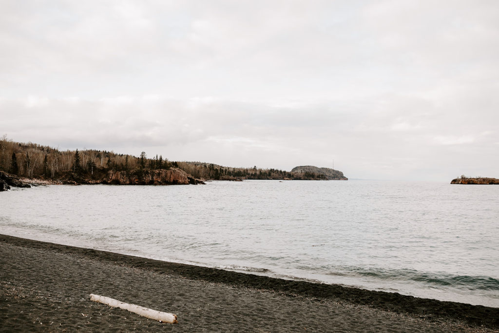 Black Beach Silver Bay MN