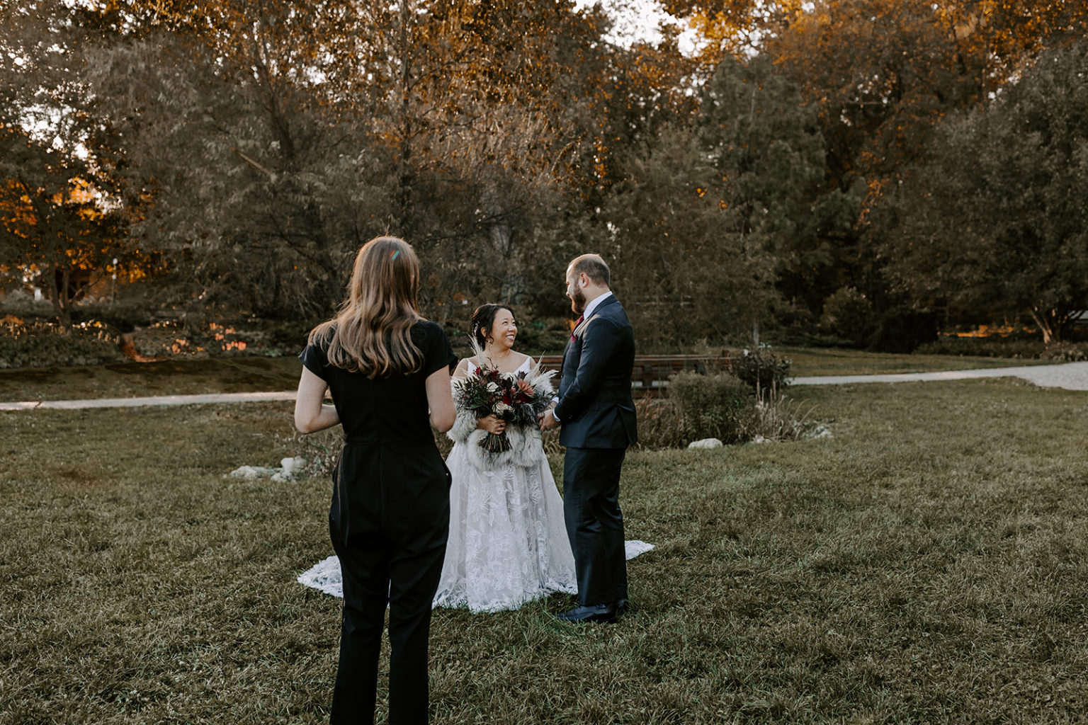 Lyndale Park Fall Elopement in Minneapolis // Abby + Christopher