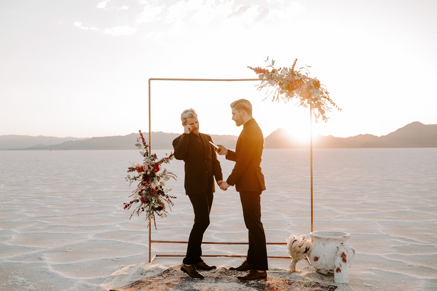 Bonneville Salt Flats Elopement - Samantha Burke Photography