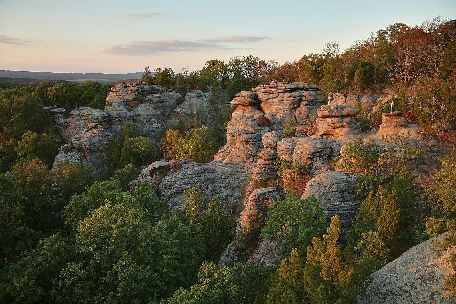 Garden of the Gods Illinois - The best places to elope in the midwest