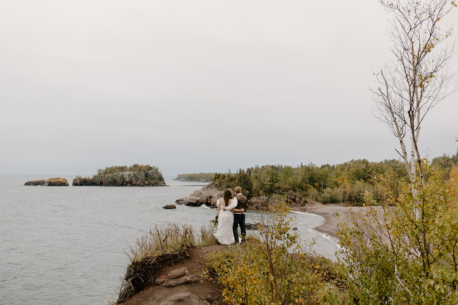 Black Beach MN Elopement