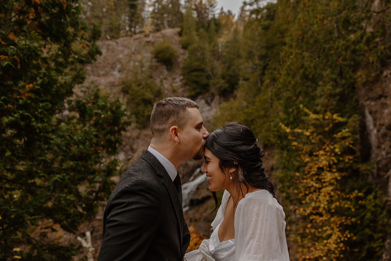 Caribou Falls MN Elopement