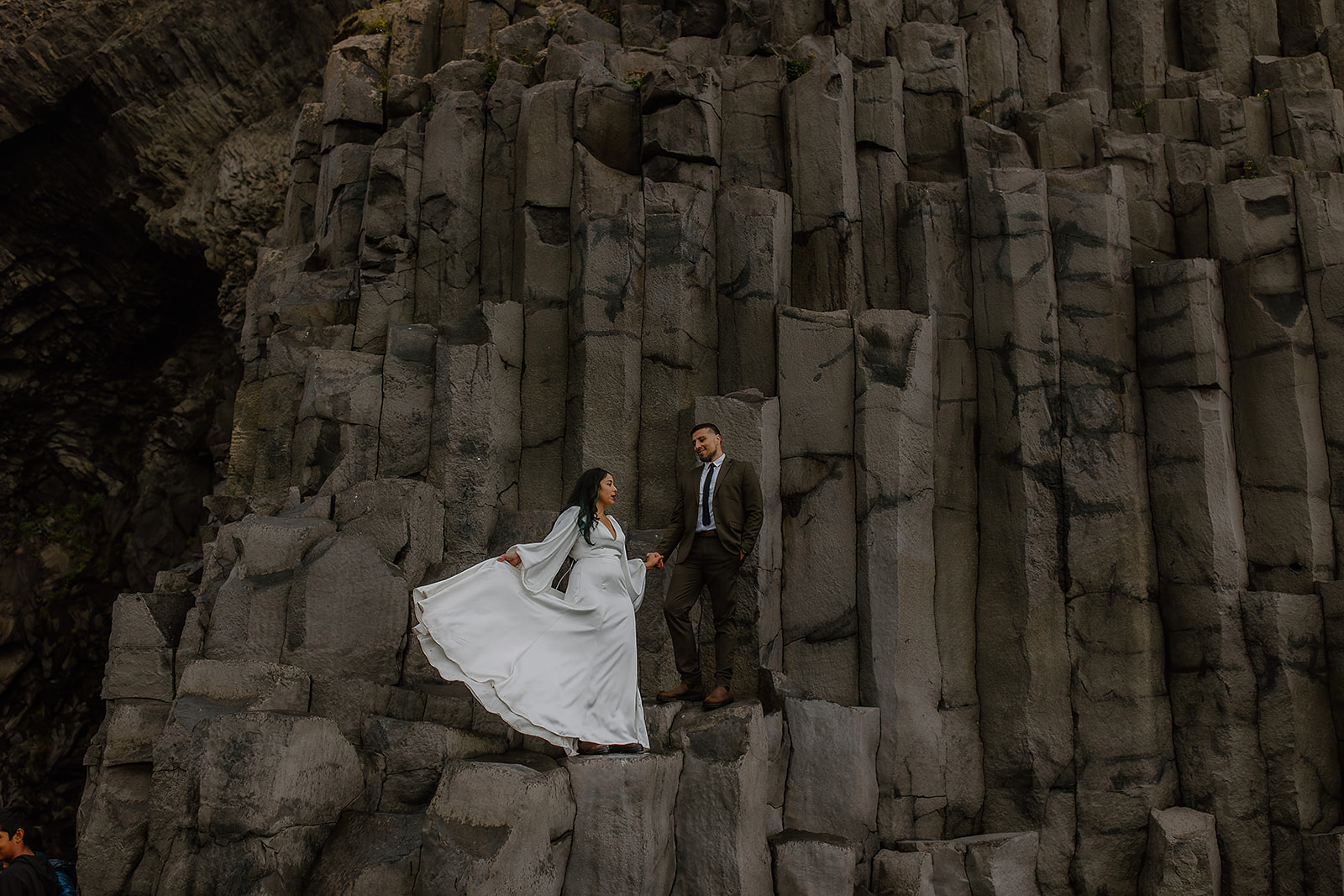 Reynisfjara Black Beach Elopement Photos