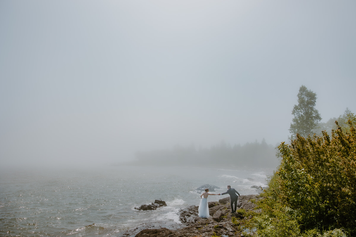 How to Elope on Minnesota's North Shore