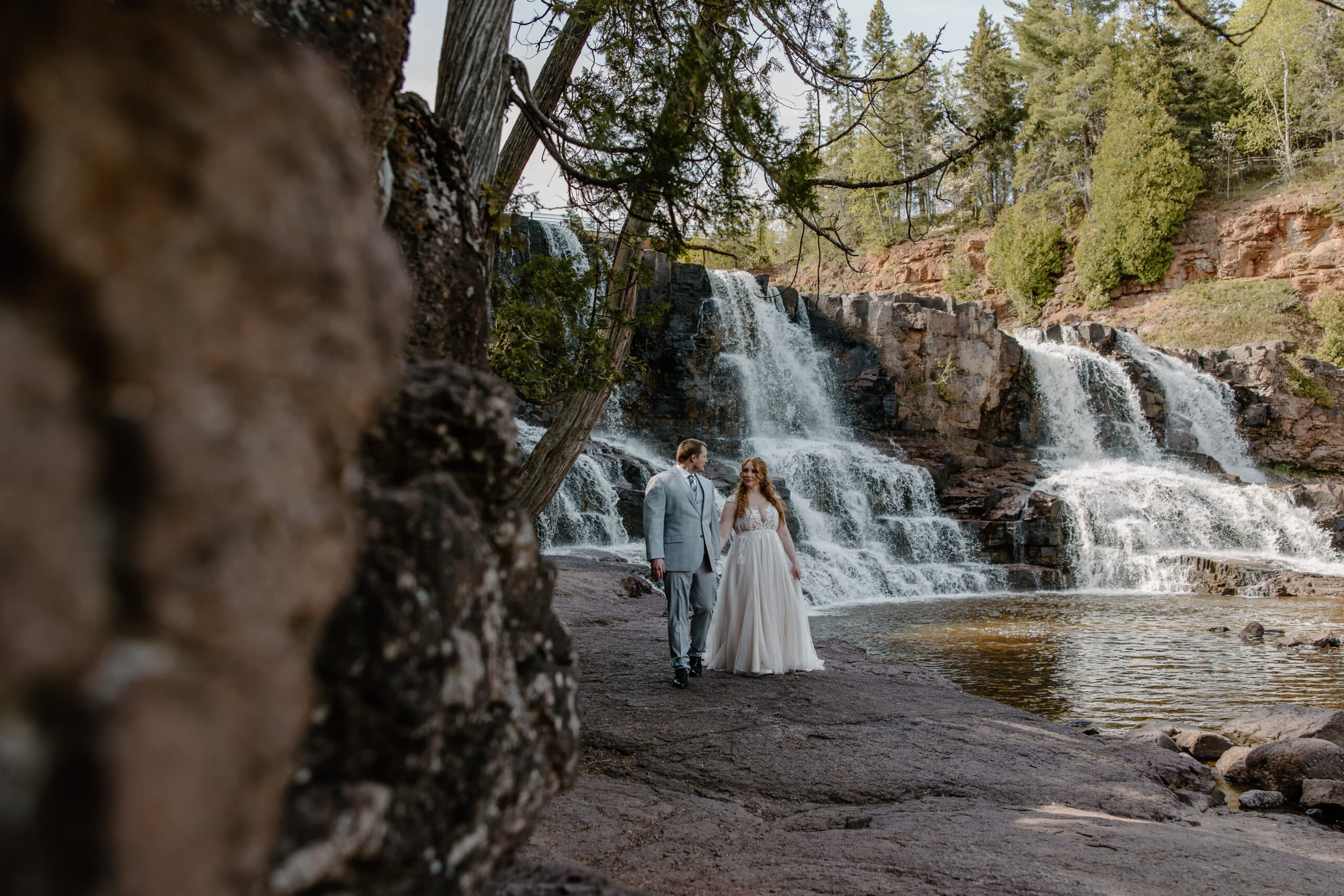 Gooseberry Falls State Park Elopement