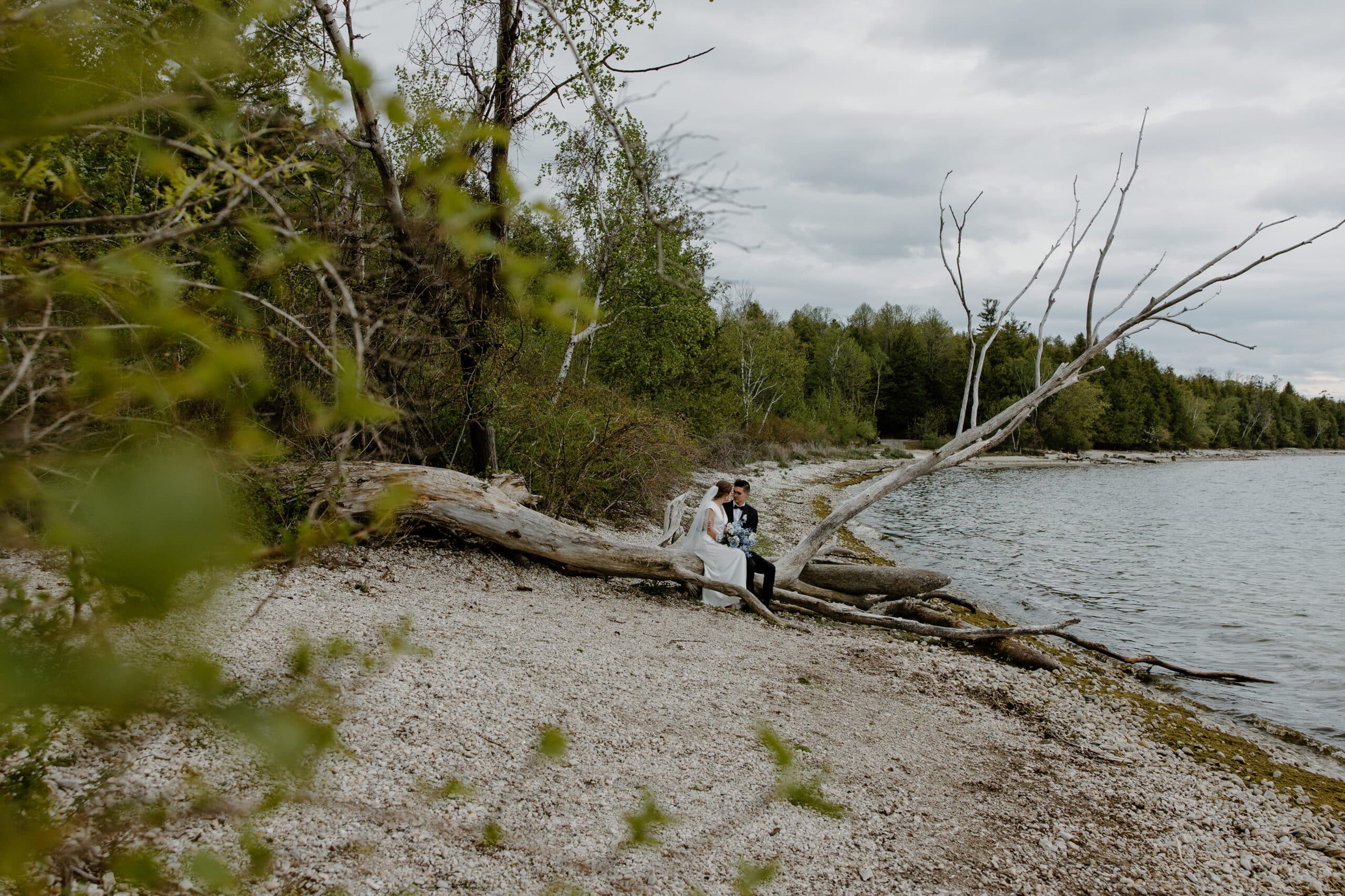 Door County WI Elopement by Door County WI elopement photographer